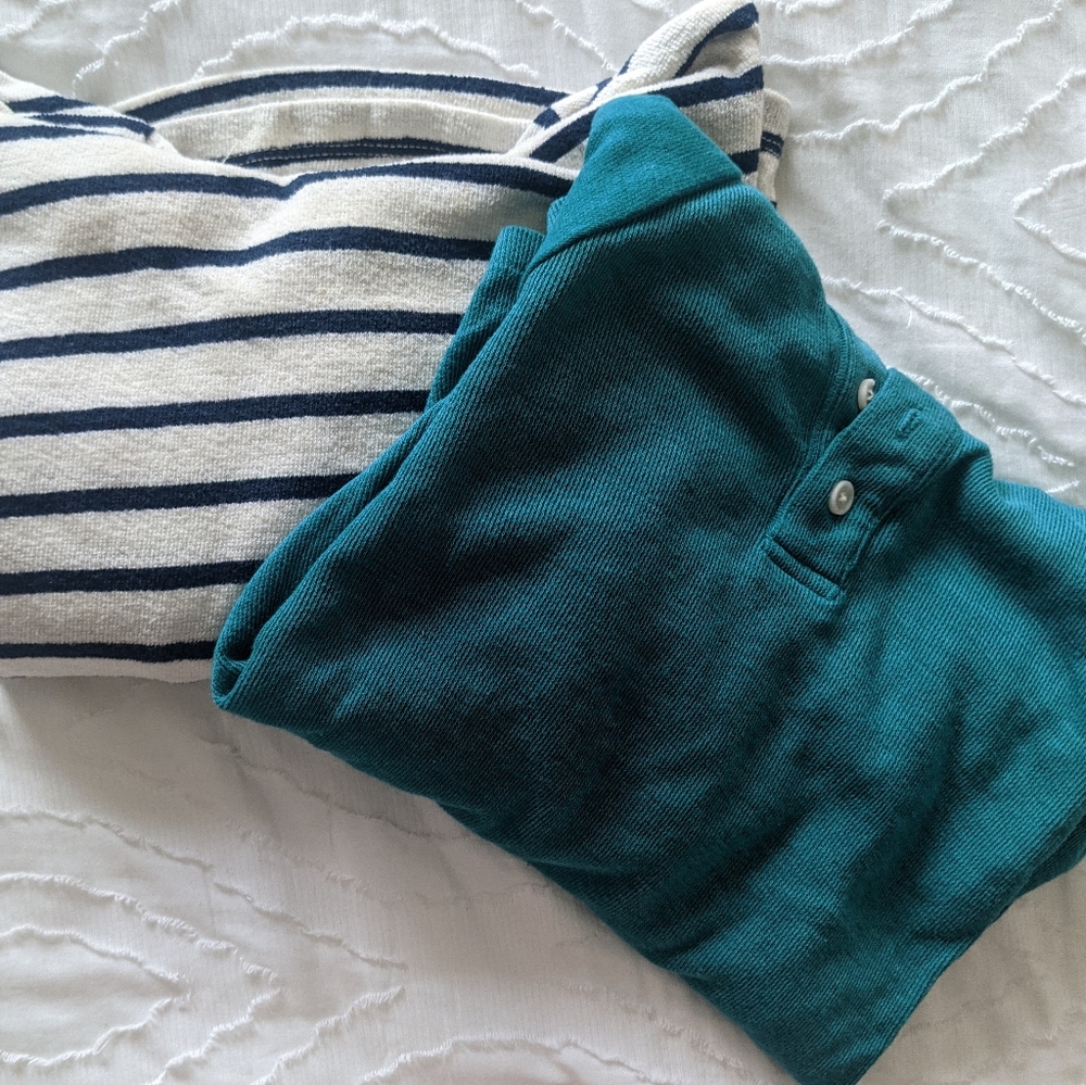Long sleeve hoodie shirt bundle